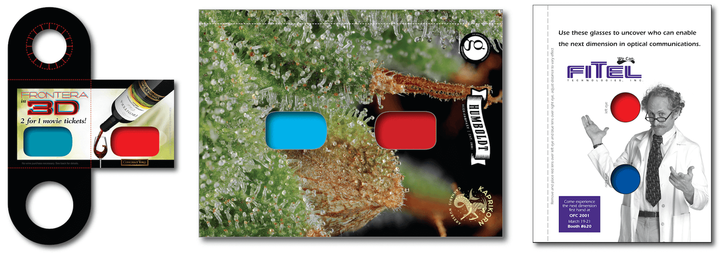 3D Glasses custom bind-ins