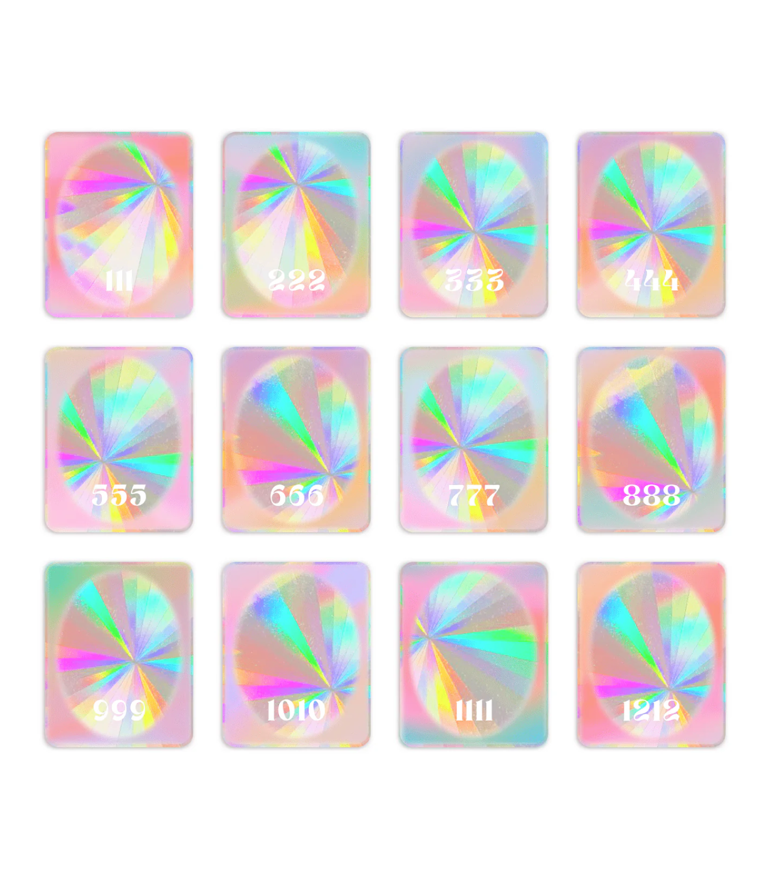 Angel Decal | Angel Number Stickers | Shop Rainbow Symphony