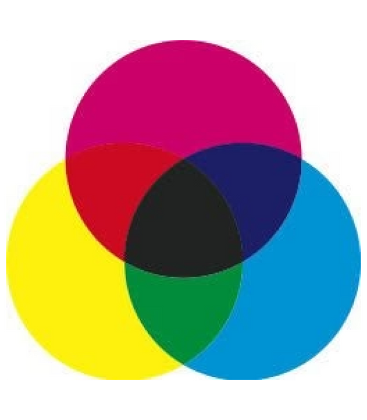 Color Paddles Set Includes Diffraction Gratings