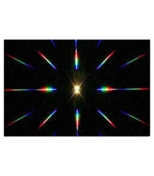 Diffraction Grating Slides - Double Axis 13,500 line/in