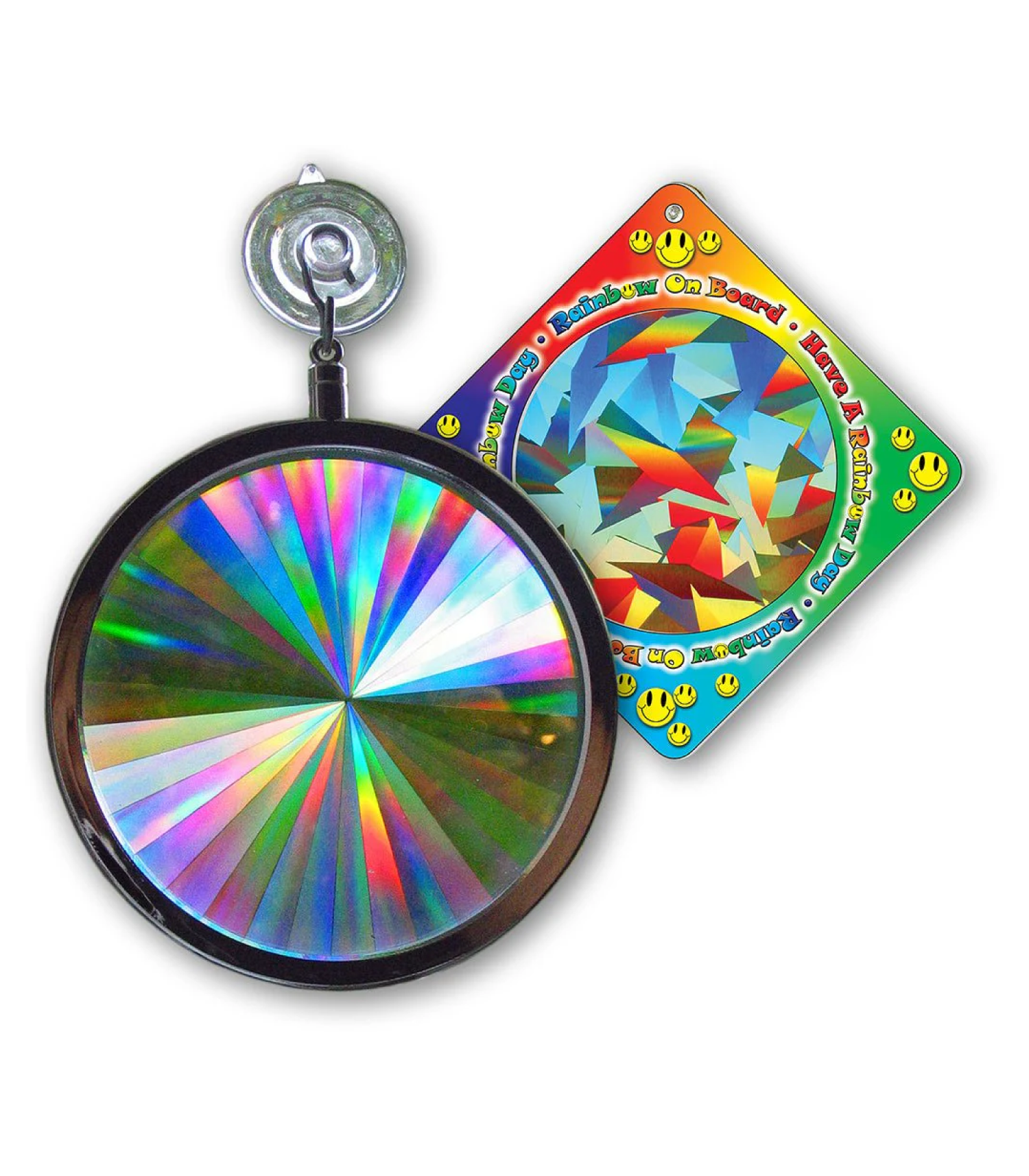 Axicon Suncatcher | Rainbow Prism Decor | Rainbow Symphony
