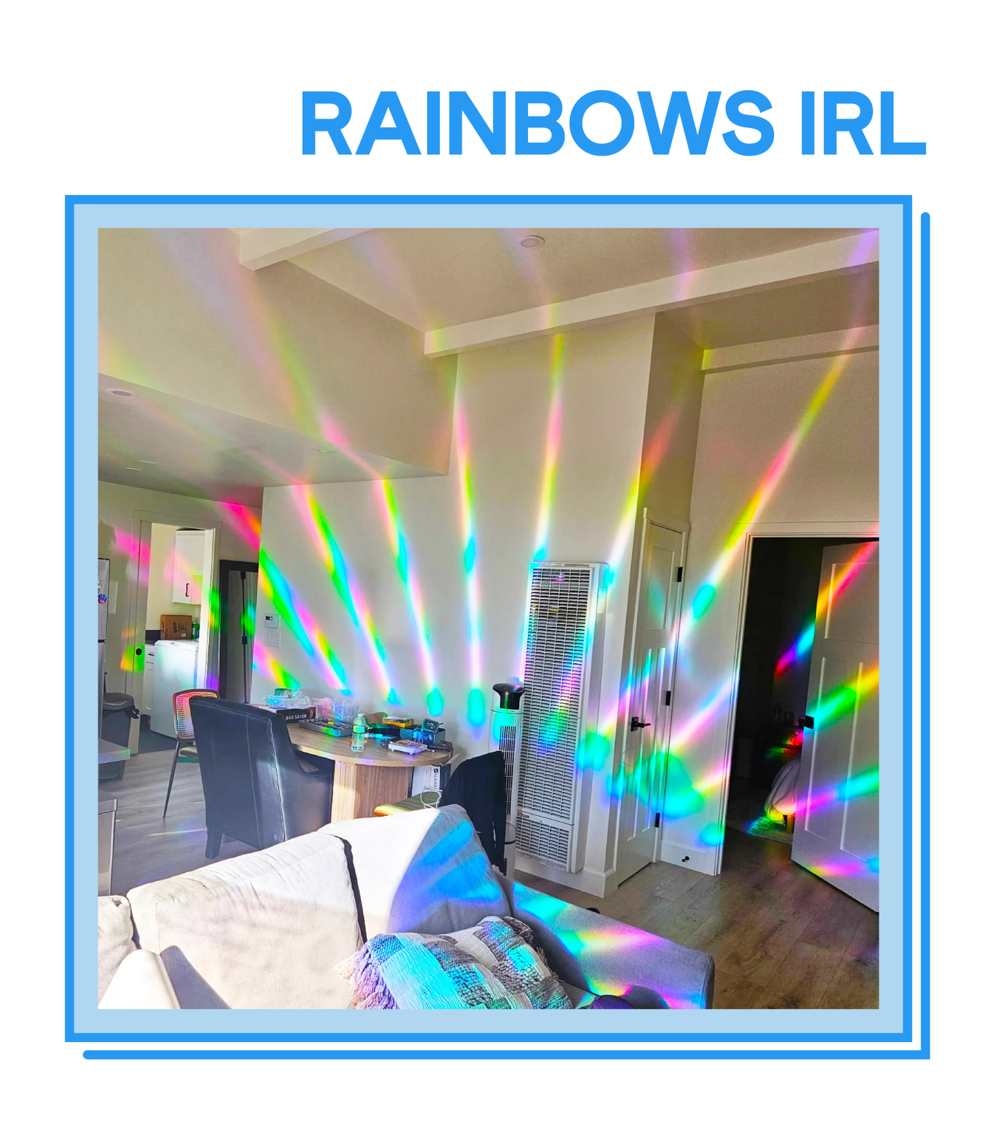 Holographic Suncatcher Rainbow Window Film Sheets