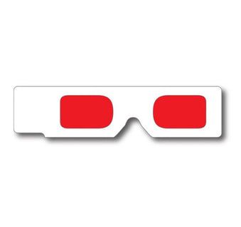 red decoder hand held glasses