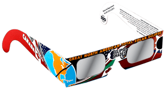 2024 Great North American Total Solar Eclipse Commemorative Glasses