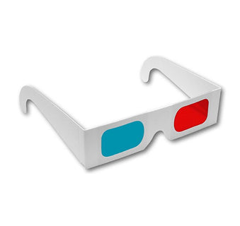 Red/Cyan - Paper 3D glasses 
