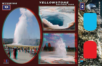 3D Postcards - Wyoming & Montana