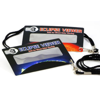 Eclipse Viewer Cards with Lanyard - 10 Pack - Great for Kids!!