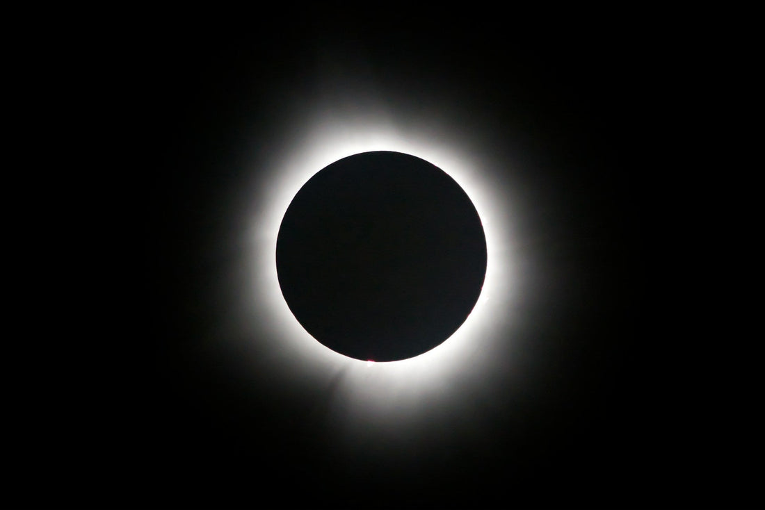 A total solar eclipse