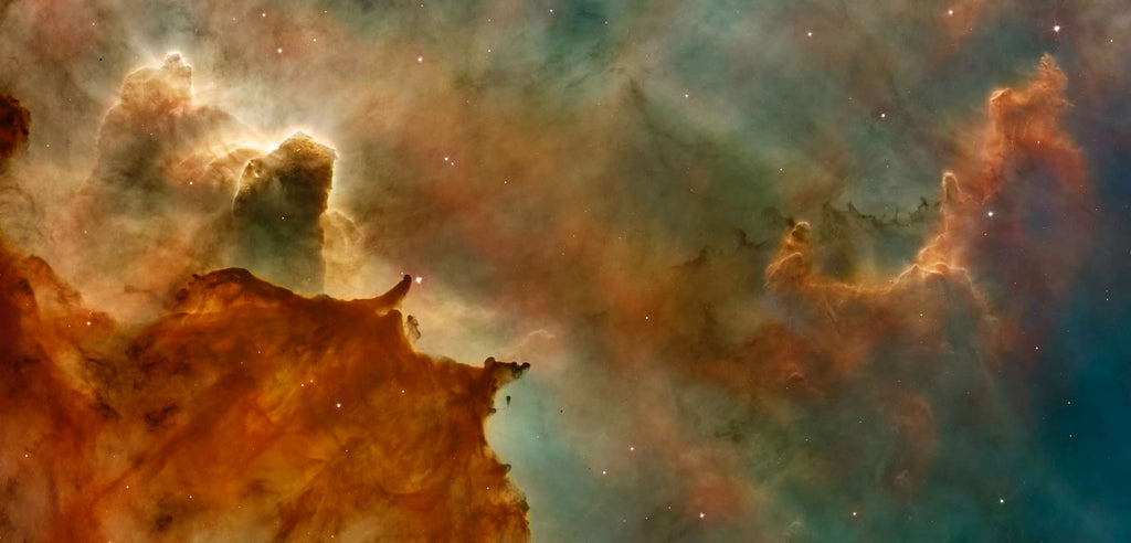 A cool nebula in interstellar space