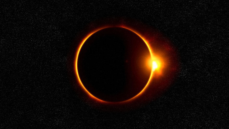 solar eclipse sun flare solar
