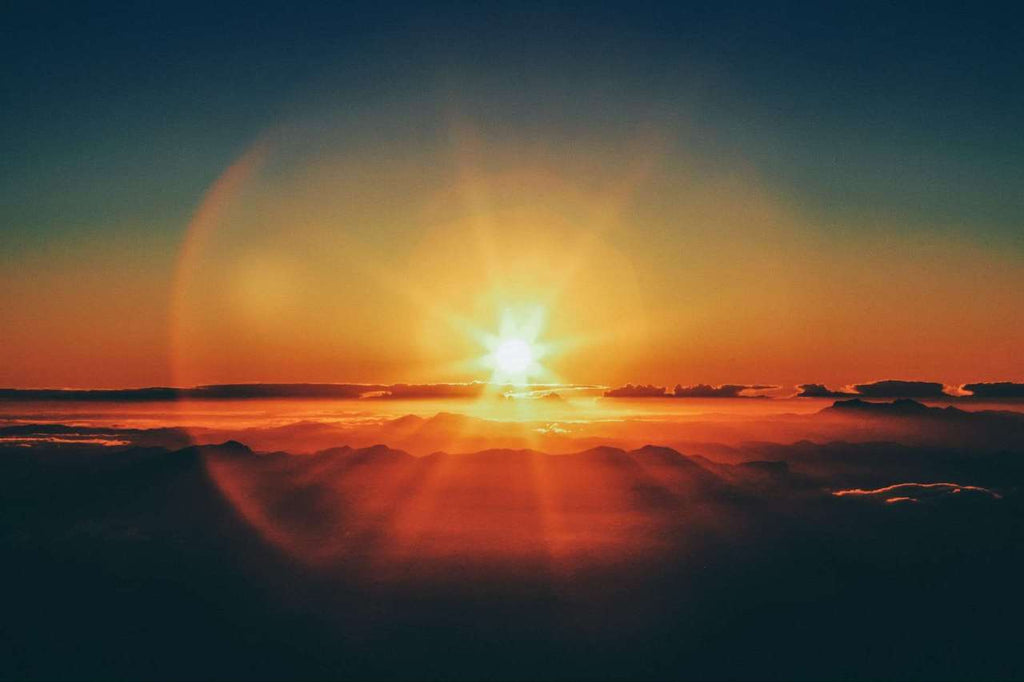 Sun Above The Clouds