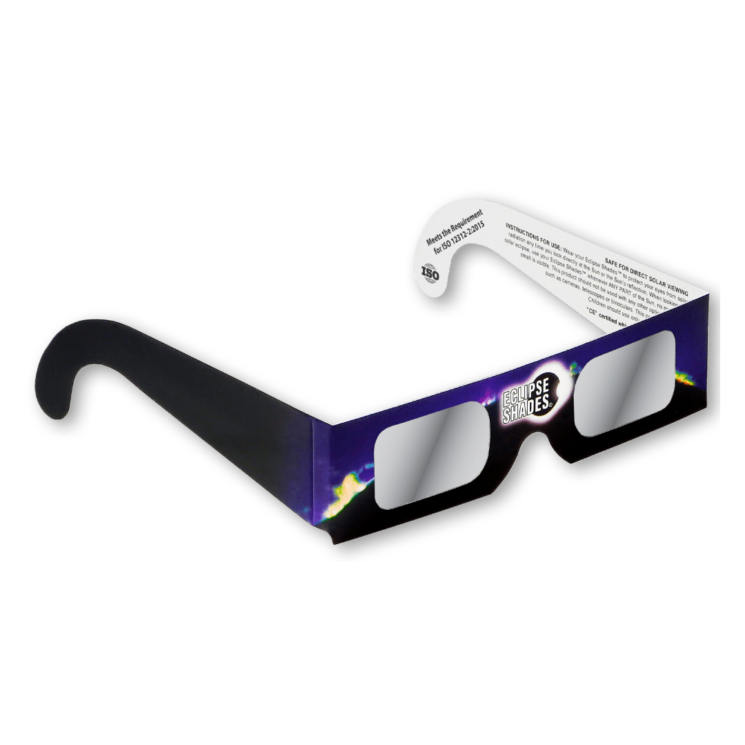 Eclipse Glasses - Safe Solar Glasses - Eclipse Shades- Safe for Direct Solar Viewing of Solar Eclipses, Sunspots and Planetary Transits