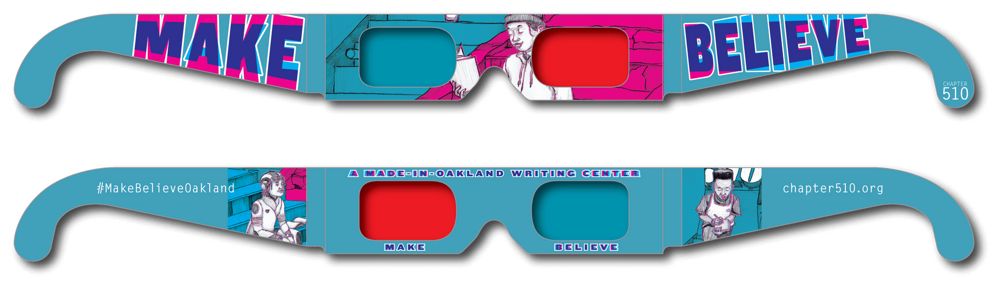 Custom Anaglyph Glasses for Chapter 510