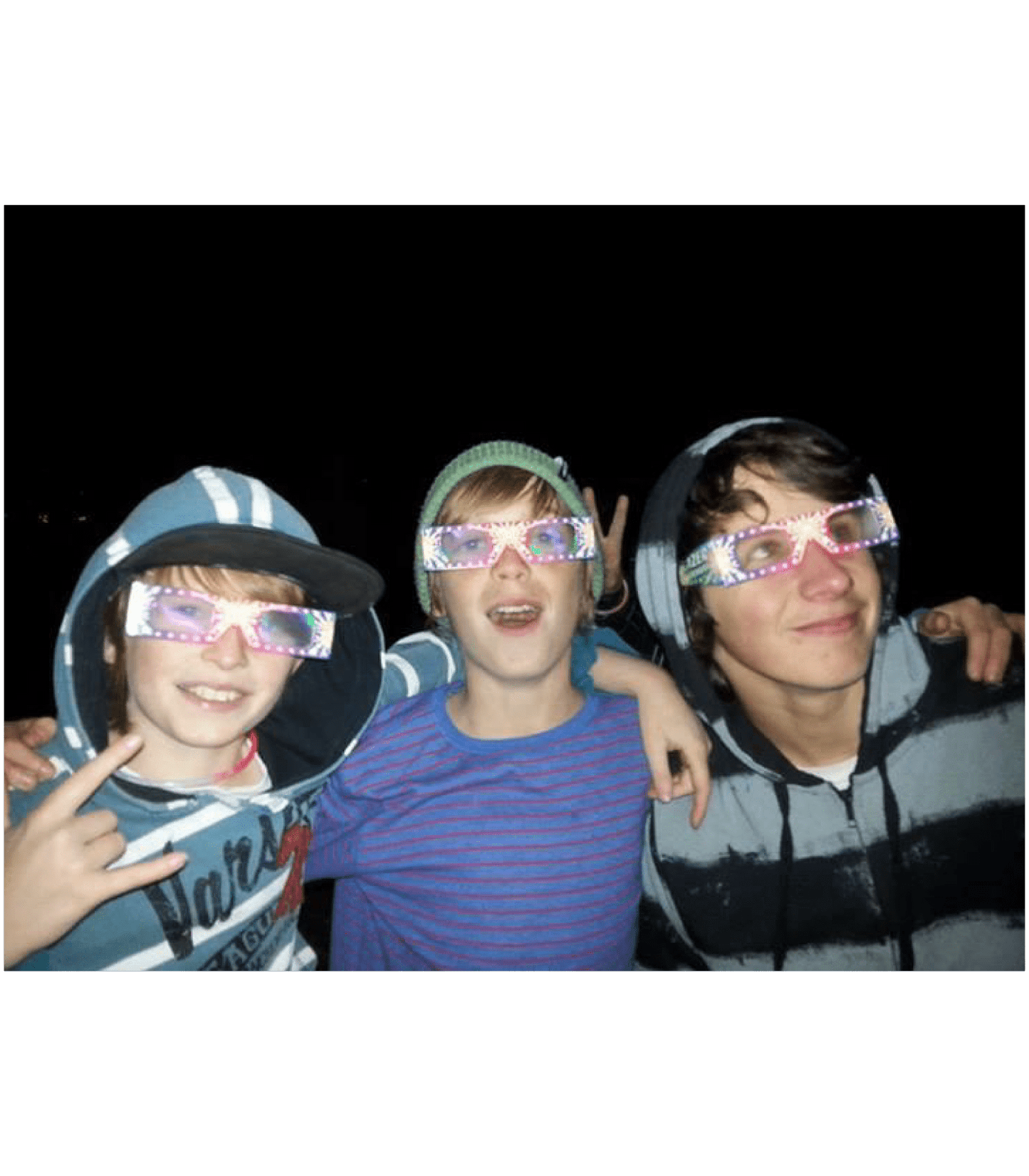 3D Fireworks Glasses - Original Laser Viewers