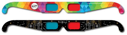 Examples of customized anaglyph glasses