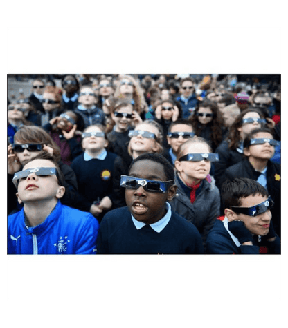 Eclipse Glasses - Safe Solar Glasses - Eclipse Shades- Safe for Direct Solar Viewing of Solar Eclipses, Sunspots and Planetary Transits