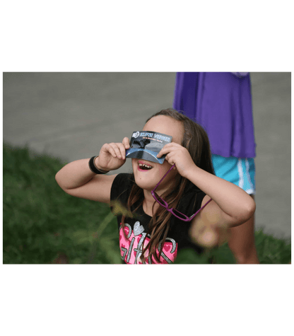 Solar Eclipse Viewer - Safe for Direct Solar Viewing - ISO Compliant & CE Certified for Direct Solar Viewing - 3" X 5"