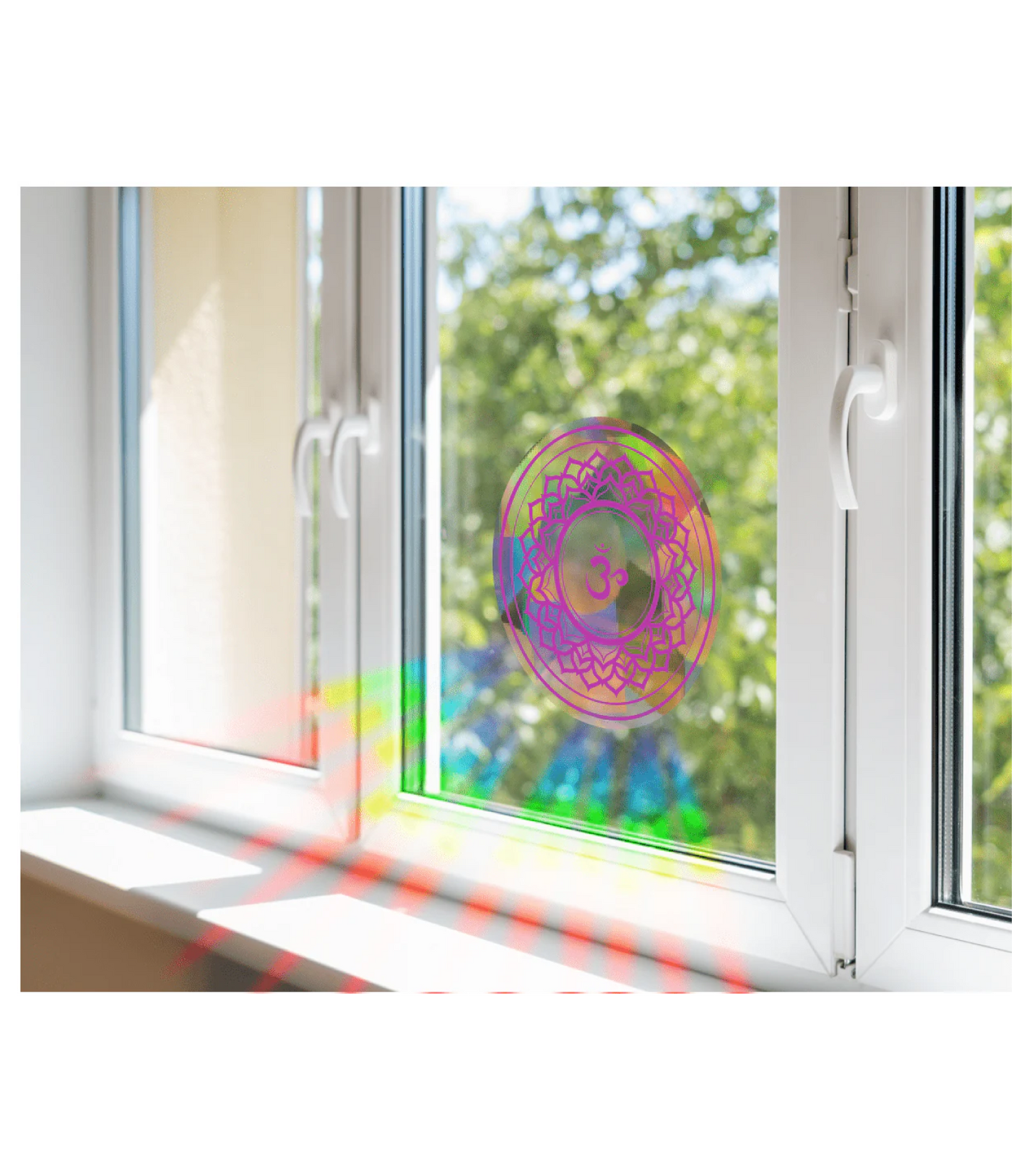 The Chakra Set | Rainbow Window Decals Set