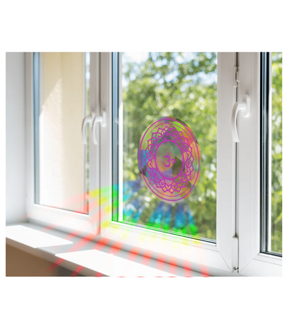 The Chakra Set | Rainbow Window Decals Set