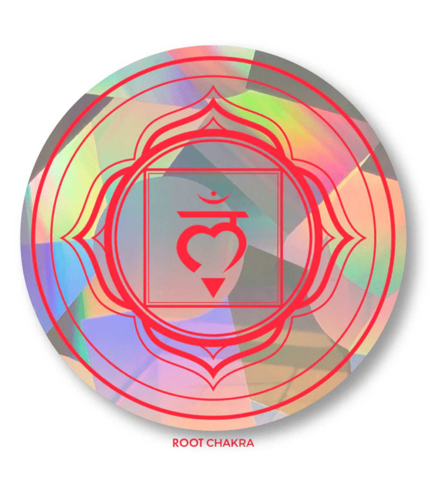 The Chakra Set | Rainbow Window Decals Set