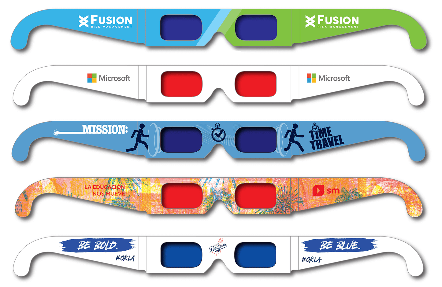 Examples of customized decoder glasses