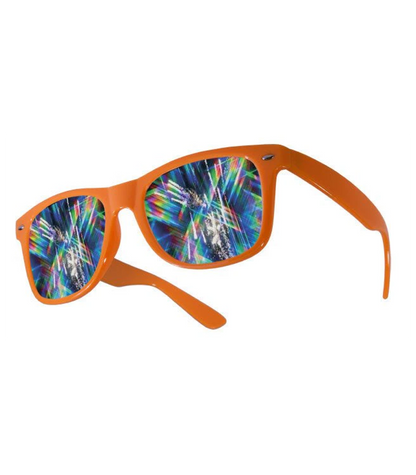 Rainbow Diffraction Plastic Rave Glasses | Rainbow Symphony Rainbow Diffraction Plastic Rave Glasses | Rainbow Symphony