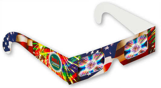 Holiday Rainbow Glasses