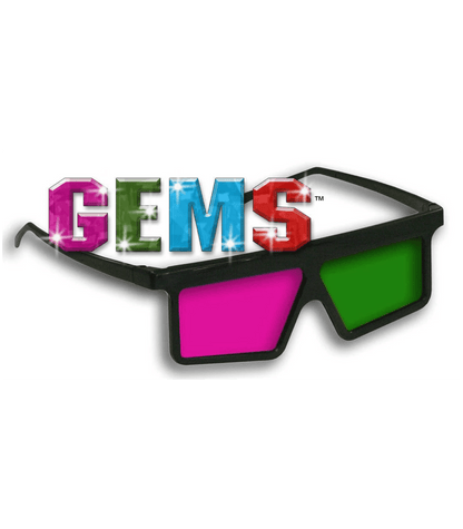 GEMS™ Plastic 3D Glasses Variety Pack