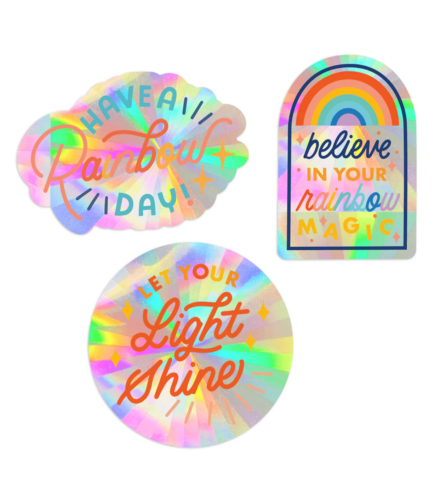Inspirational Suncatcher Rainbow Decals