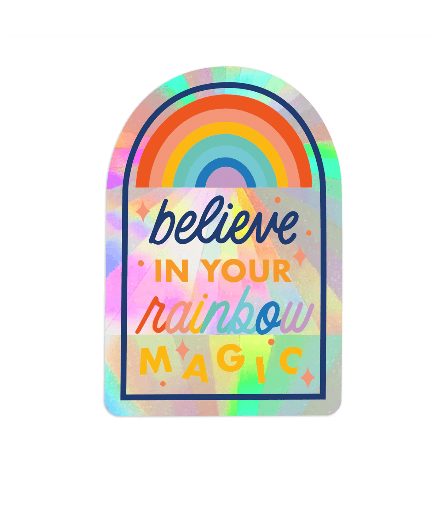 Inspirational Suncatcher Rainbow Decals