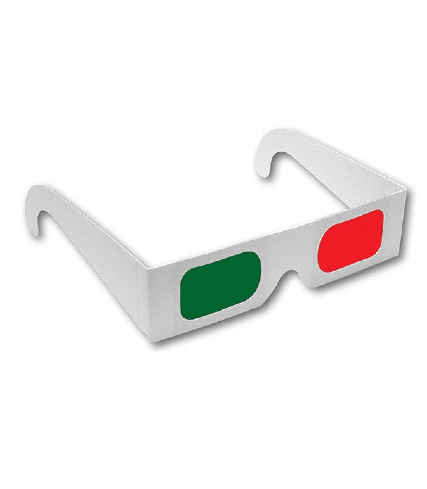 10-Pack Universal 3D Anaglyph Glasses - Red/Blue Cyan Cardboard For Movies & Cinema