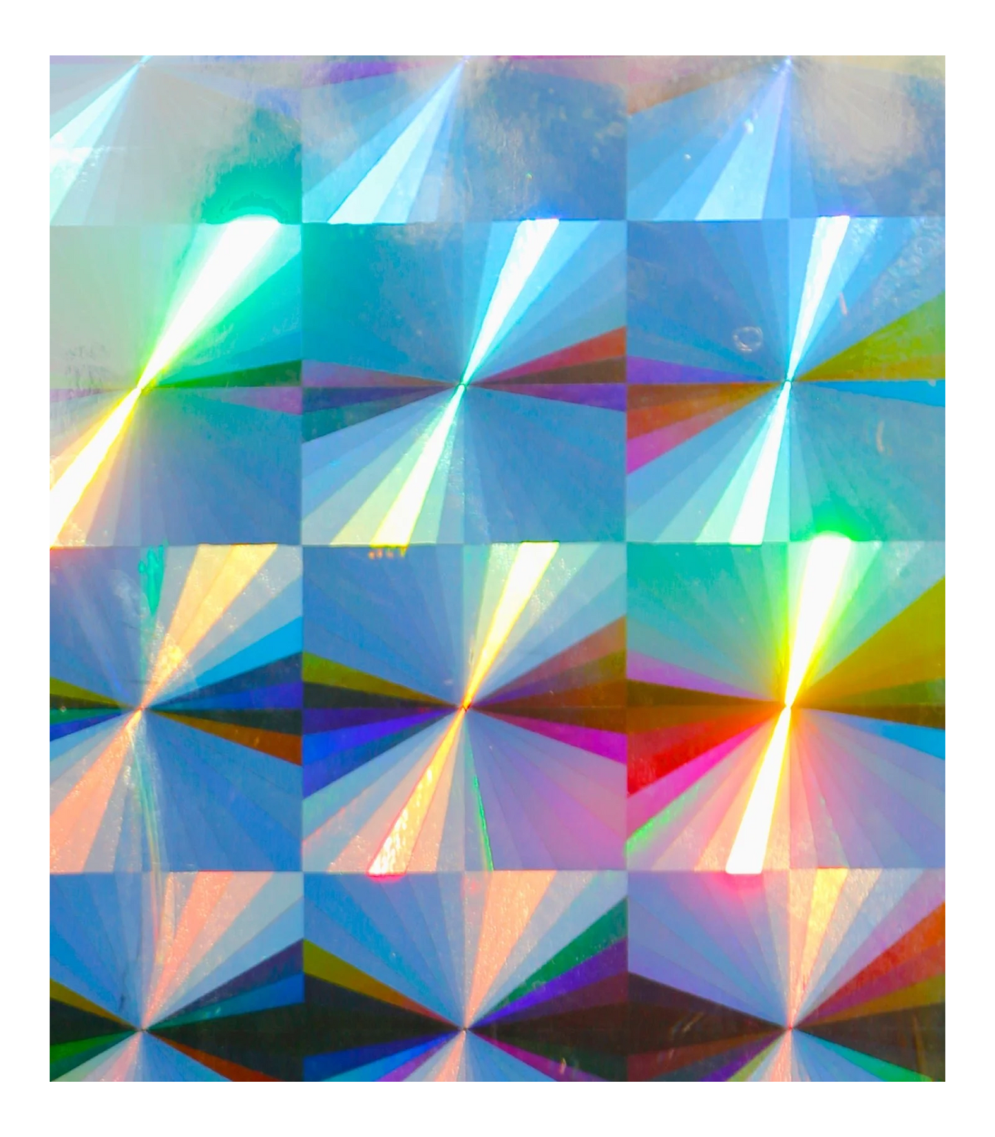 Holographic Suncatcher Rainbow Window Film Sheets