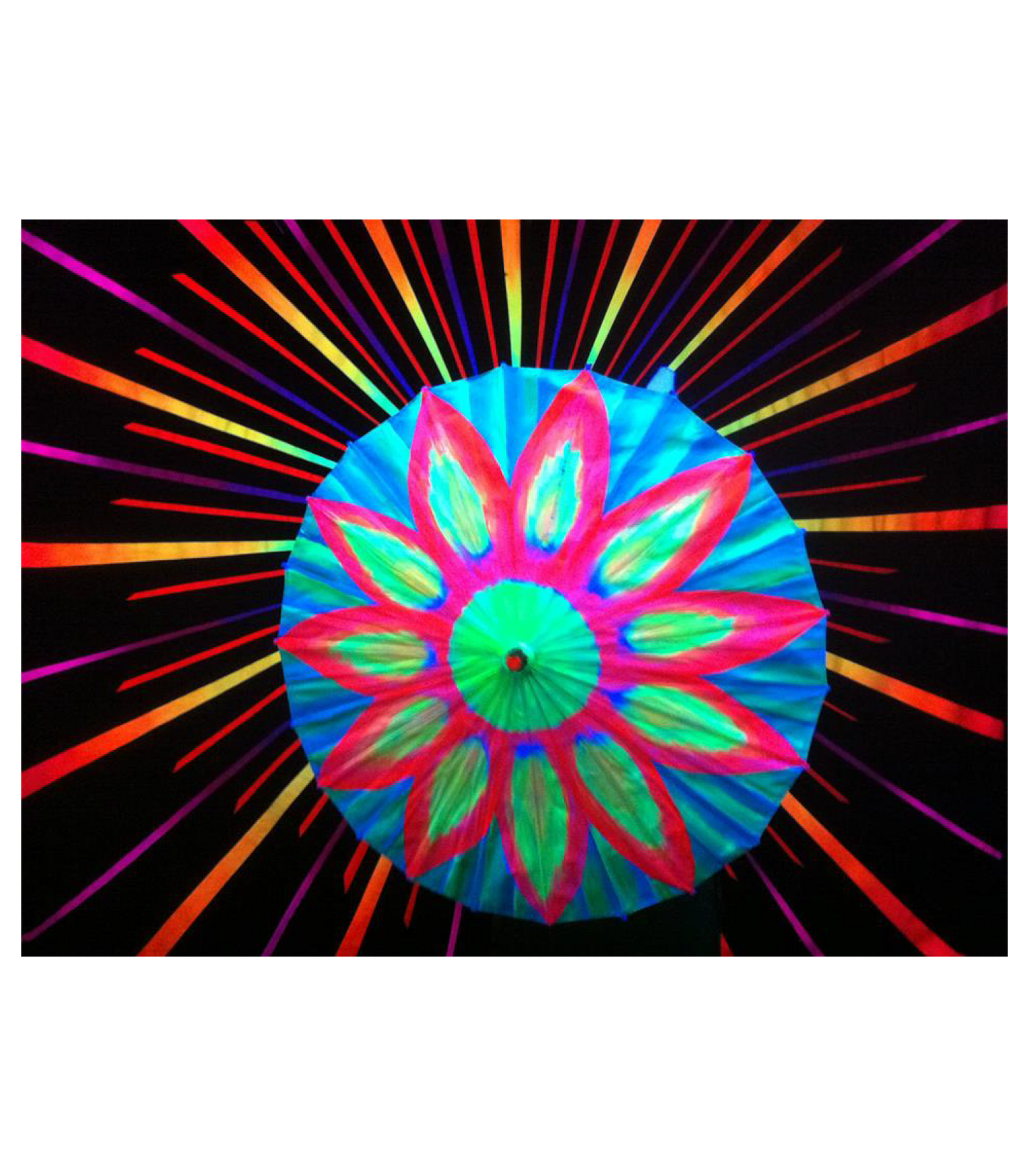 RainbowDepth 3D Glasses - Black Frame