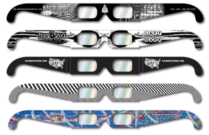 Examples of Custom RainbowDepth 3D Glasses