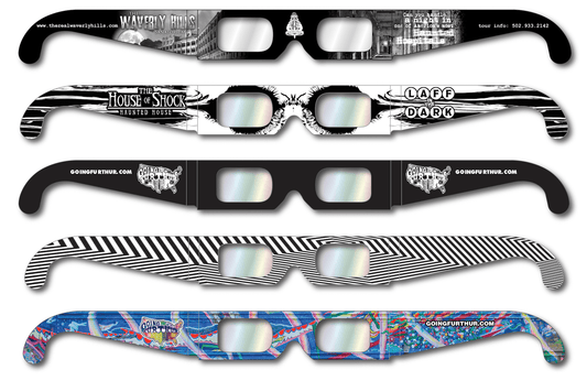 Examples of Custom RainbowDepth 3D Glasses