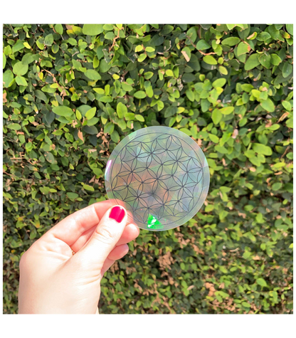 Sacred Geometry Suncatcher Set | Rainbow Decals Set