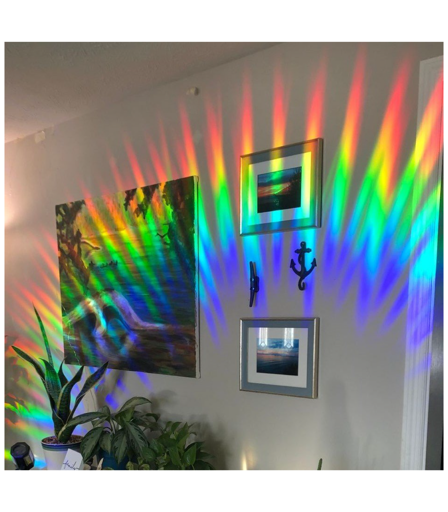 Sacred Geometry Suncatcher Set | Rainbow Decals Set