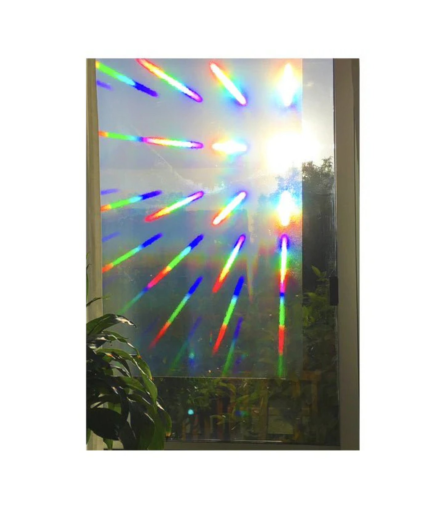 Holographic Suncatcher Rainbow Window Film Sheets