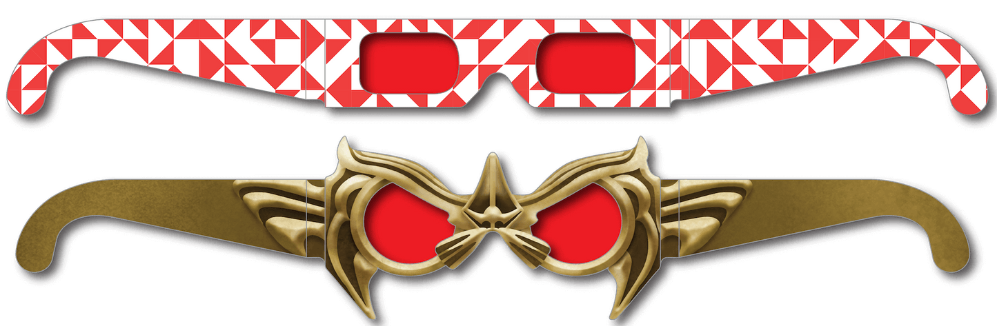 Custom decoder glasses by Rainbow Symphony