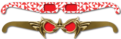 Custom decoder glasses by Rainbow Symphony