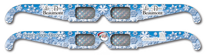 Holiday Rainbow Glasses