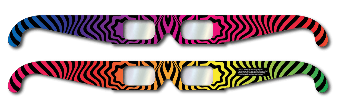 Example of Custom RainbowDepth 3D Glasses