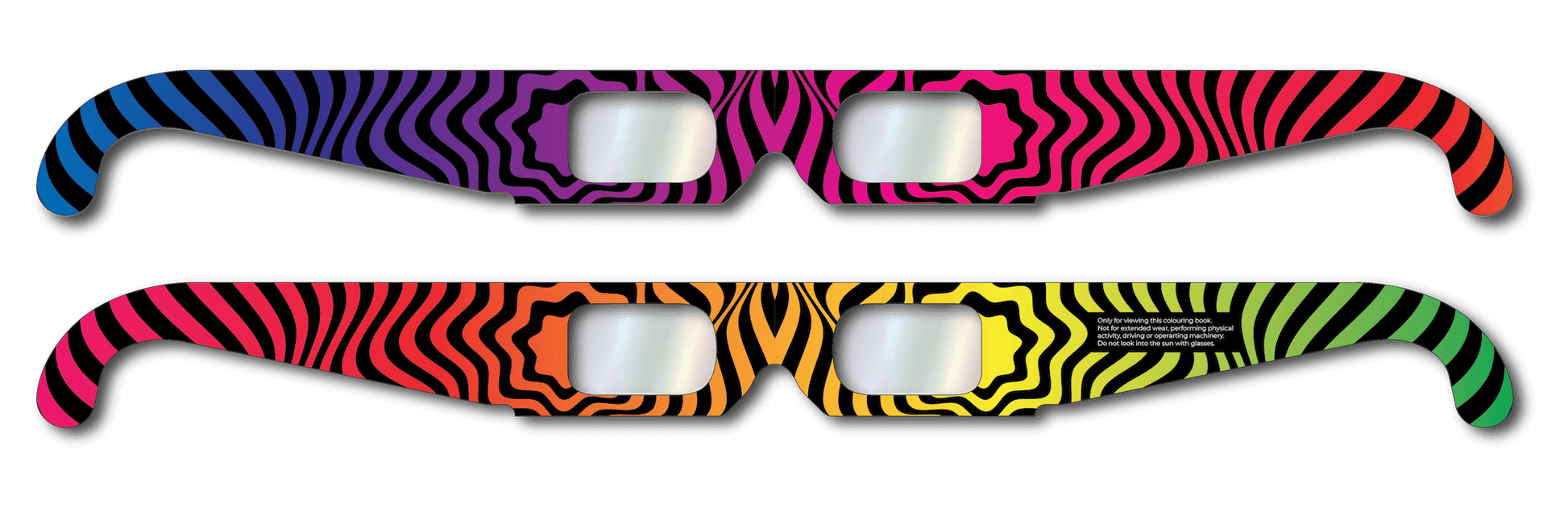Example of Custom RainbowDepth 3D Glasses