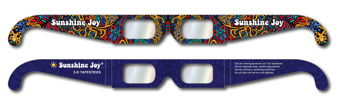 Custom RainbowDepth 3D Glasses for Sunshine Joy