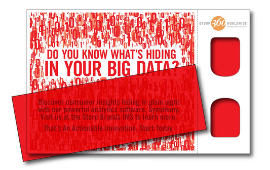 Decoder card and glasses