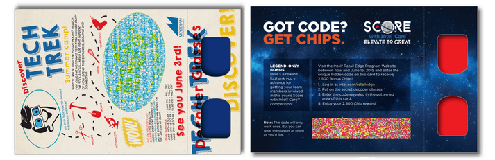 Decoder Card | Secret Message Card & Glasses | Customizable Promos ...