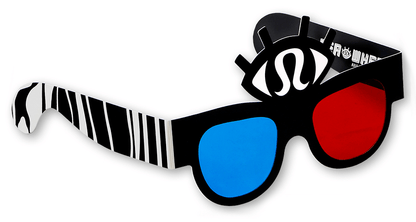 Custom Anaglyph Glasses for Lululemon