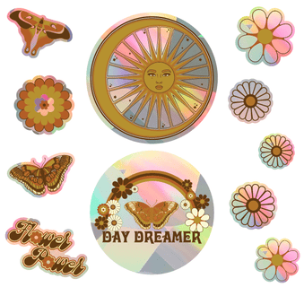 Daydreamer Suncatcher Set | Rainbow Decals Set