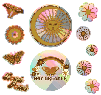 Daydreamer Suncatcher Set | Rainbow Decals