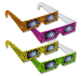 Fireworks Glasses Neon Lazer Viewers 
